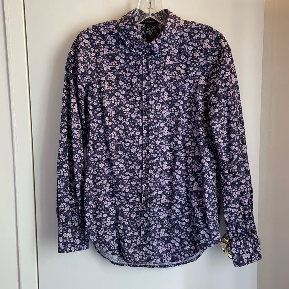 Marc Jacobs floral button down shirt 4